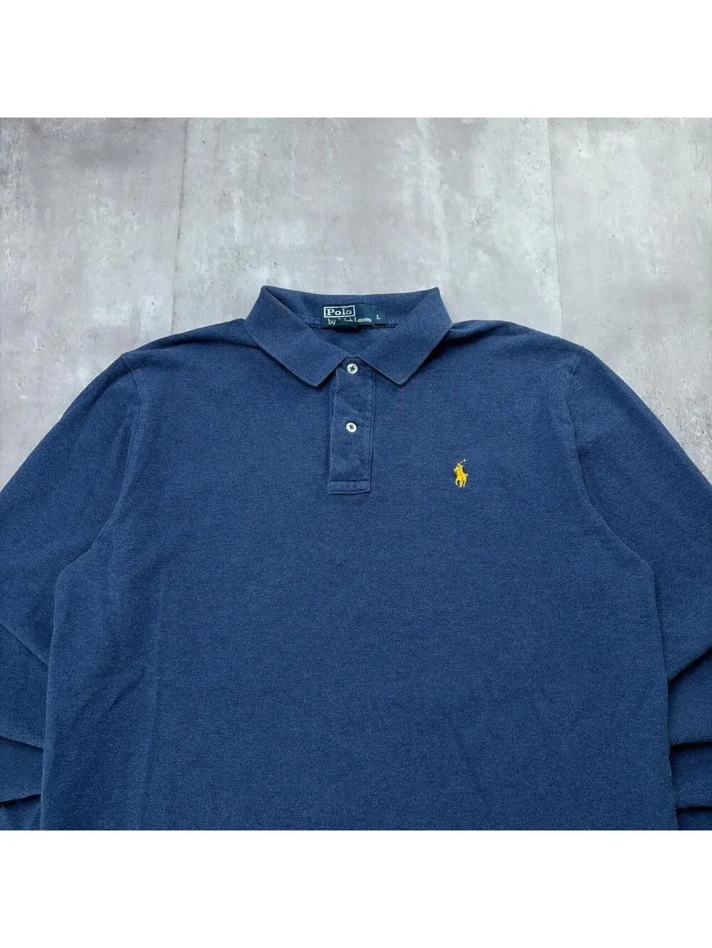 Vintage Polo Ralph Lauren Skater Long Sleeve Polo Shirt